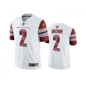 Men's Washington Commanders #2 Dyami Brown White Vapor Untouchable Stitched Football Jersey