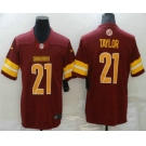 Men's Washington Commanders #21 Sean Taylor Red NEW 2022 Vapor Untouchable Stitched Nike Limited Jersey