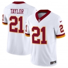 Men's Washington Commanders #21 Sean Taylor White 2025 F.U.S.E. Throwback Vapor Limited Football Stitched Jersey