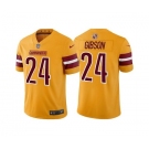 Men's Washington Commanders #24 Antonio Gibson Gold Vapor Untouchable Stitched Football Jersey