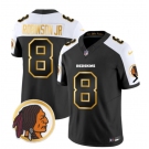 Men's Washington Redskins #8 Brian Robinson 2023 F.U.S.E Olive White Black Gold Nike Limited Jersey