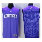 Kentucky Wildcats Blank Blue Basketball Stitched NCAA Jersey