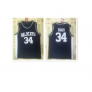 Maryland Terrapins #34 Len Bias Black Basketball Stitched NCAA Jersey