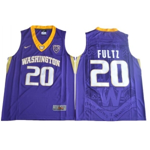 Men's Washington Huskies #20 Markelle Fultz Purple College Basketball 2017 Nike Swingman Stitched NCAA Jersey