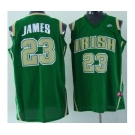 NCAA Irish #23 James Green Jerseys