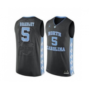 North Carolina Tar Heels #5 Tony Bradley Black College Basketball Jersey