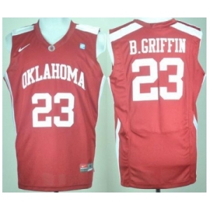 Oklahoma Sooners 23# Blake Griffin Red College Basketball Jersey