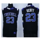 One Tree Hill Ravens #23 Nathan Scott Black Stitched Basketball Jersey