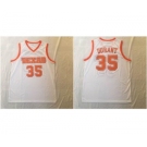 Texas Longhorns #35 Kevin Durant White Stitched College Basketball Jersey