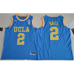 UCLA Bruins #2 Lonzo Ball Blue Basketball Stitched NCAA Jersey
