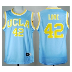 UCLA Bruins #42 Kevin Love Blue College Basketball Jersey