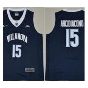 Villanova Wildcats #15 Ryan Arcidiacono Navy Blue Basketball Stitched NCAA Jersey