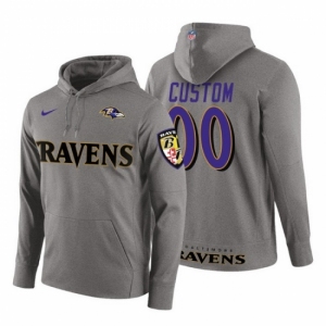 Men Baltimore Ravens Customized Hoodie 007