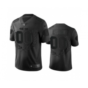 Men's 49ers Custom Black Stitched Olive Branch MVP Edition Limited Jersey