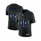 Men's Los Angeles Rams Custom Team Logo Dual Overlap Limited Football Jersey Black