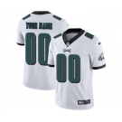 Youth Philadelphia Eagles Customized White Custom Football Jersey