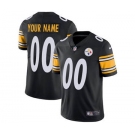 Youth Pittsburgh Steelers Customized Black Team Color Custom Football Jersey