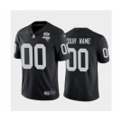 Men's Las Vegas Raiders Black ACTIVE PLAYER Custom 2020 Inaugural Season Vapor Limited Stitched Football Jersey