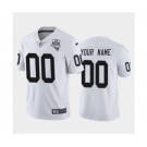 Men's Las Vegas Raiders White ACTIVE PLAYER Custom 2020 Inaugural Season Vapor Limited Stitched Football Jersey