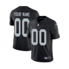 Men's Oakland Raiders Customized Black Team Color Vapor Untouchable Custom Limited Football Jersey