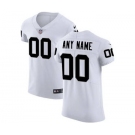 Men's Oakland Raiders Customized White Vapor Untouchable Custom Elite Football Jersey