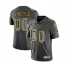 Men's Minnesota Vikings Customized Gray Static Vapor Untouchable Custom Limited Football Jersey