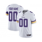 Men's Minnesota Vikings Customized White Vapor Untouchable Custom Limited Football Jersey