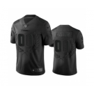 Men's Vikings Custom Black Stitched Olive Branch MVP Edition Limited Jersey