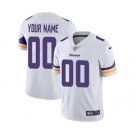 Youth Minnesota Vikings Customized White Custom Football Jersey