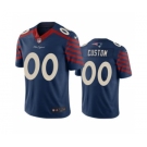 Men's Patriots Customized Vapor Limited City Edition Navy Jersey