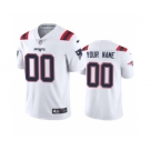 Youth Patriots Custom White 2020 Football Stitched Vapor Limited Jersey