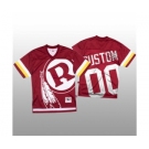Men's Washington Football Team Custom Red Mitchell & Nell Big Face Fashion Limited Football Jersey