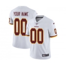 Youth Washington Redskins Customized White Custom Football Jersey