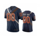 Men's Bengals Customized Vapor Limited City Edition Navy Jersey