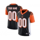 Men's Cincinnati Bengals Customized Black Team Color Vapor Untouchable Custom Limited Football Jersey