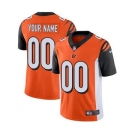 Men's Cincinnati Bengals Customized Orange Alternate Vapor Untouchable Custom Limited Football Jersey