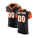 Men's Cincinnati Bengals Customized Black Team Color Vapor Untouchable Custom Elite Football Jersey