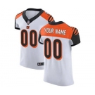 Men's Cincinnati Bengals Customized White Vapor Untouchable Custom Elite Football Jersey