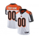 Youth Cincinnati Bengals Customized White Custom Football Jersey