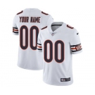 Men's Chicago Bears Customized White Vapor Untouchable Custom Limited Football Jersey