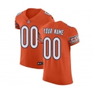 Men's Chicago Bears Customized Orange Alternate Vapor Untouchable Custom Elite Football Jersey