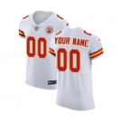 Men's Kansas City Chiefs Customized White Vapor Untouchable Custom Elite Football Jersey