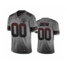 Men's Chiefs Customized Vapor Limited City Edition Smoky Jersey