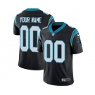 Men's Carolina Panthers Customized Black Team Color Vapor Untouchable Custom Limited Football Jersey