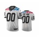 Men's Panthers Customized Vapor Limited City Edition White Jersey