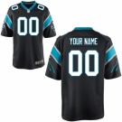 Men's Carolina Panthers Nike Black Custom Game Jersey