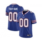 Men's Buffalo Bills Customized Royal Blue Team Color Vapor Untouchable Custom Limited Football Jersey