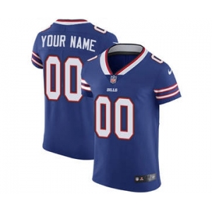Men's Buffalo Bills Customized Royal Blue Team Color Vapor Untouchable Custom Elite Football Jersey