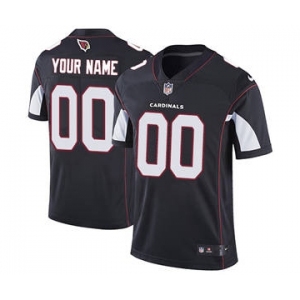 Men's Arizona Cardinals Customized Black Alternate Vapor Untouchable Custom Limited Football Jersey