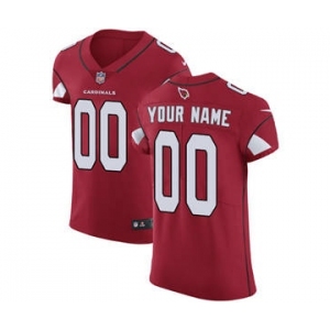 Men's Arizona Cardinals Customized Red Team Color Vapor Untouchable Custom Elite Football Jersey
